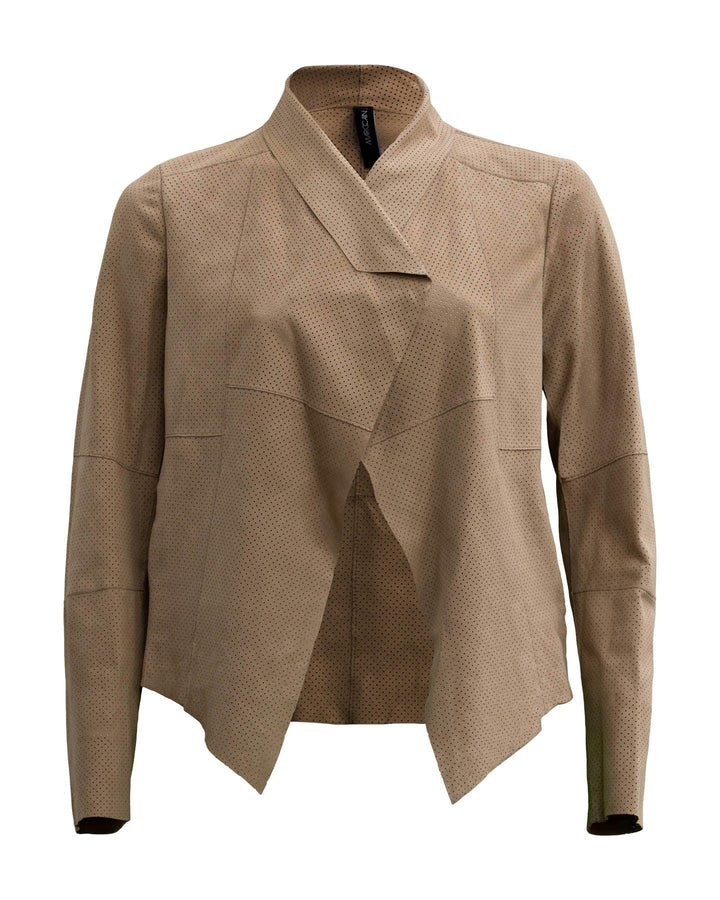 Marc Cain - Perforated Suede Jacket