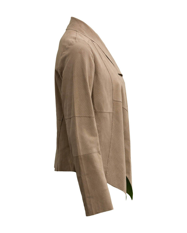 Marc Cain - Perforated Suede Jacket
