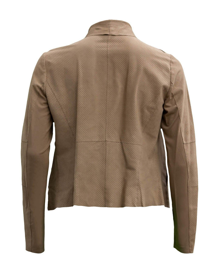 Marc Cain - Perforated Suede Jacket