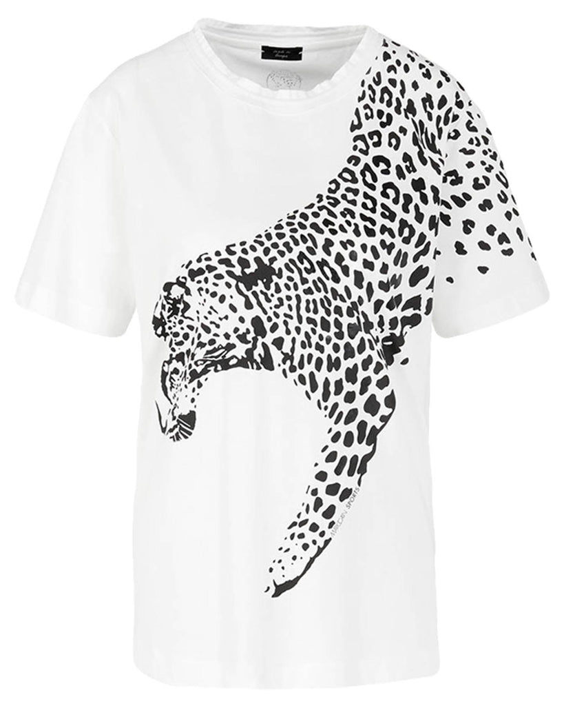 Marc Cain - Placed Leopard Print T-Shirt