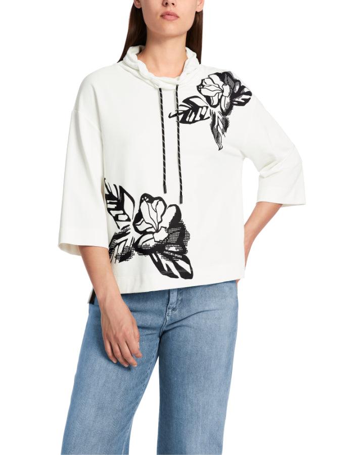 Marc Cain - Placed Print Sweatshirt