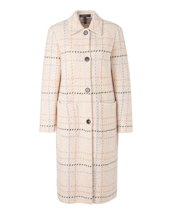 Marc Cain - Plaid Coatigan