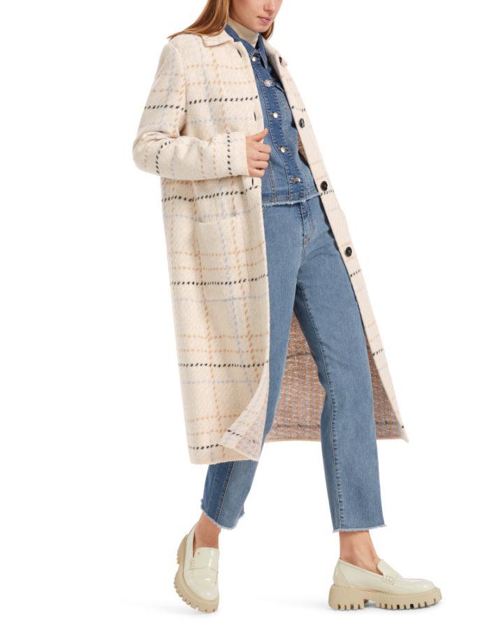 Marc Cain - Plaid Coatigan