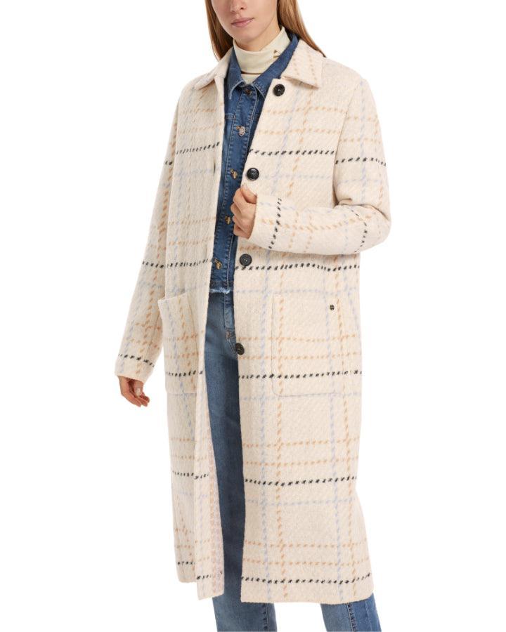 Marc Cain - Plaid Coatigan