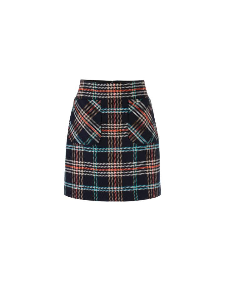 Marc Cain - Plaid Mini Skirt