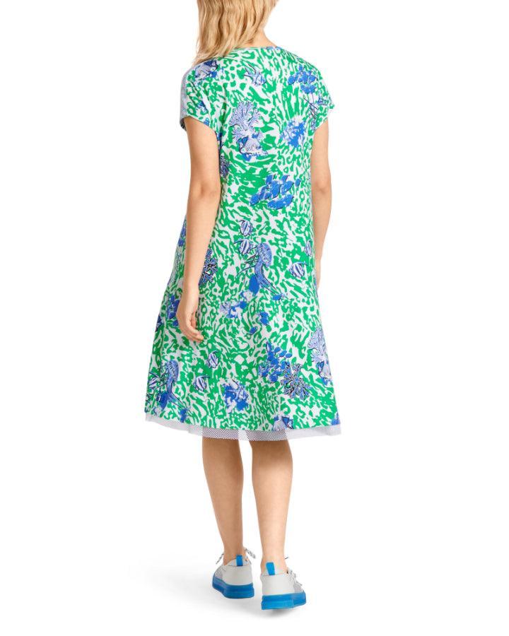 Marc Cain - Print Cap Sleeve Dress