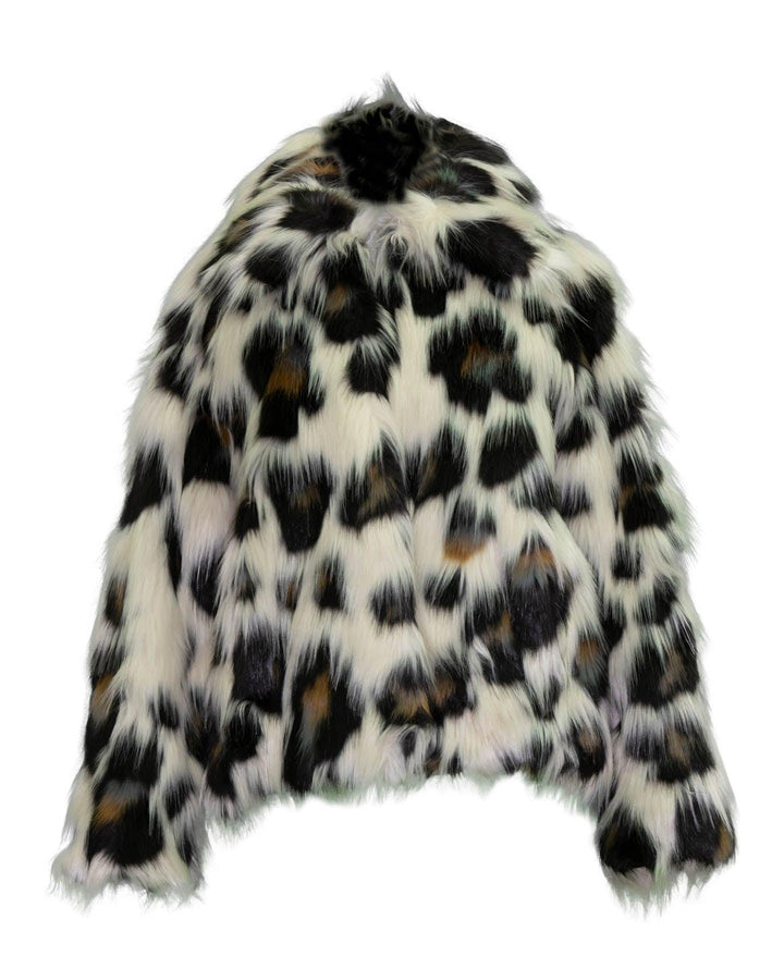 Marc Cain - Print Fur Coat
