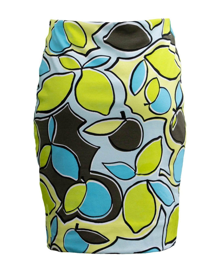 Marc Cain - Print Rib Skirt Limelight