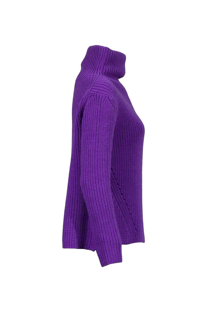 Marc Cain - Rib Stand Collar Sweater
