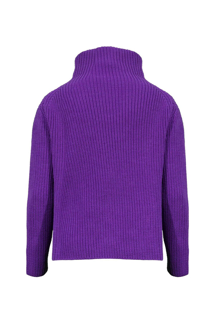 Marc Cain - Rib Stand Collar Sweater