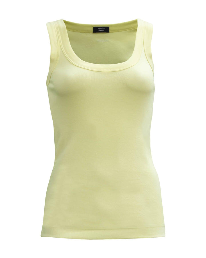 Marc Cain - Ribbed Tank in Limelight