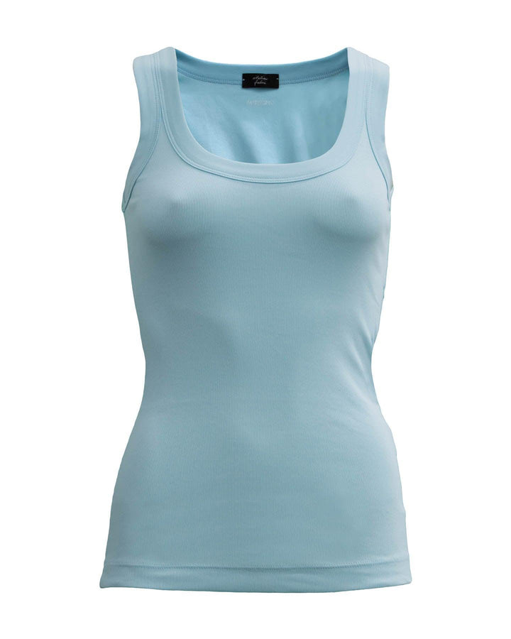 Marc Cain - Ribbed Tank Powder Blue