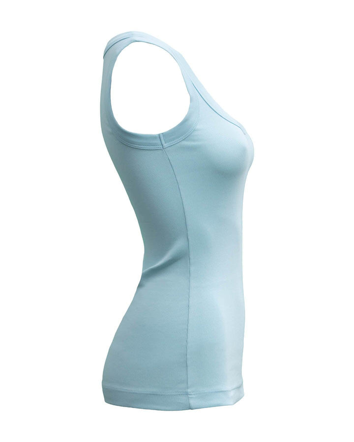 Marc Cain - Ribbed Tank Powder Blue