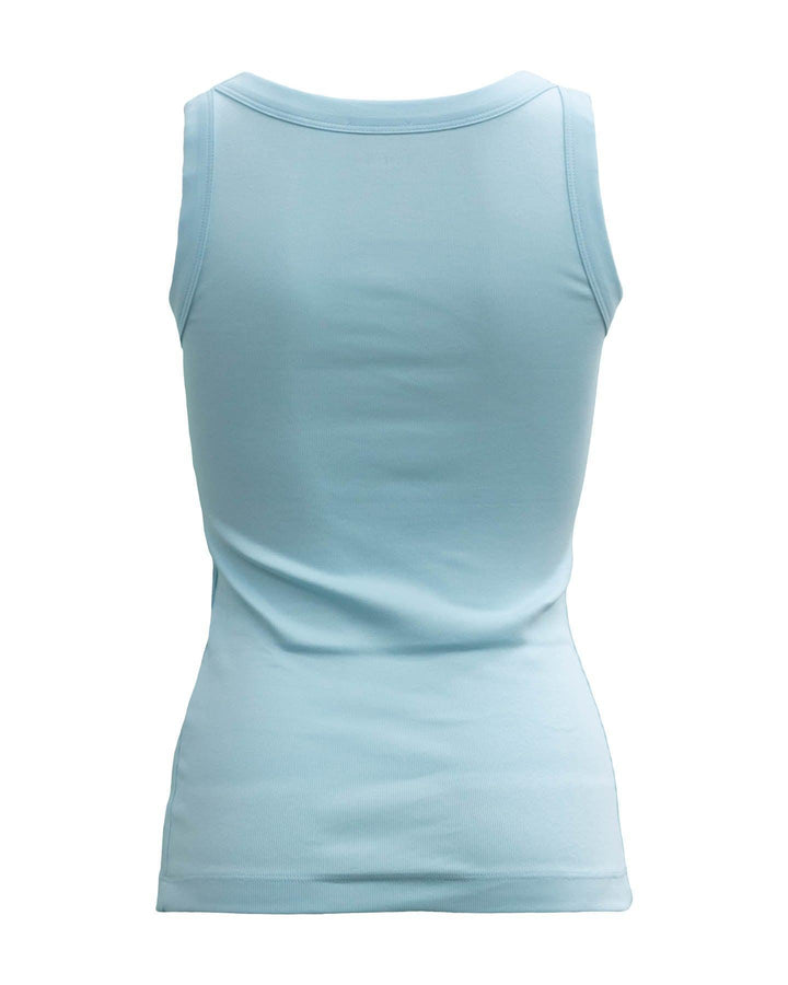 Marc Cain - Ribbed Tank Powder Blue
