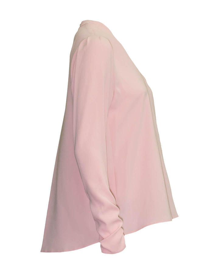 Marc Cain - Ruched Pink Blouse