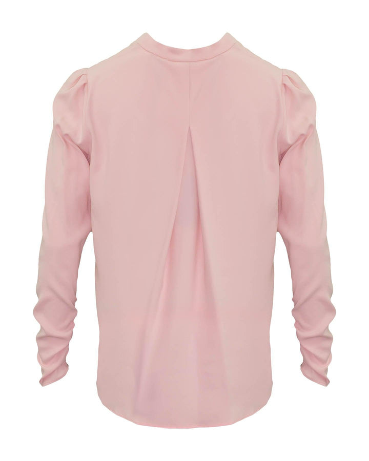 Marc Cain - Ruched Pink Blouse