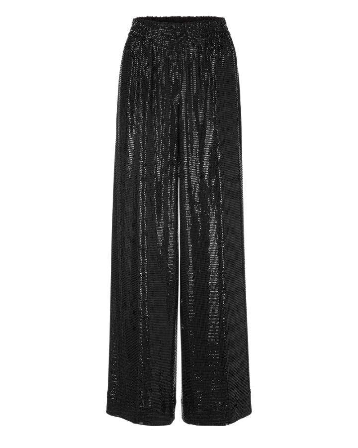 Marc Cain - Sequin Wide Leg Pull On Pant
