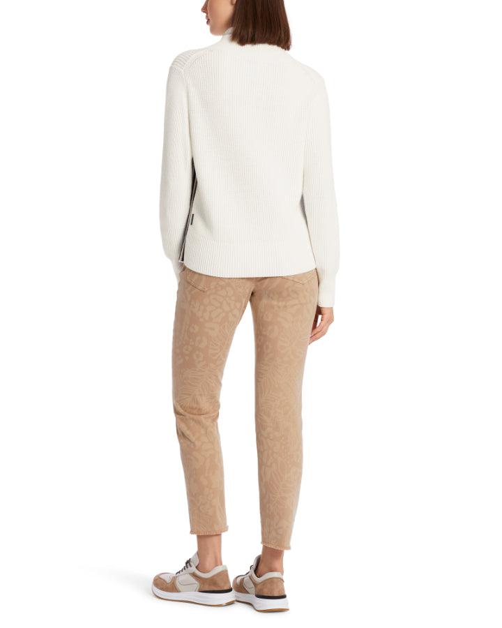 Marc Cain - Shawl Collar Cashmere Blend Pullover