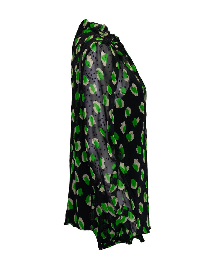 Marc Cain - Sheer Print Blouse with Cami