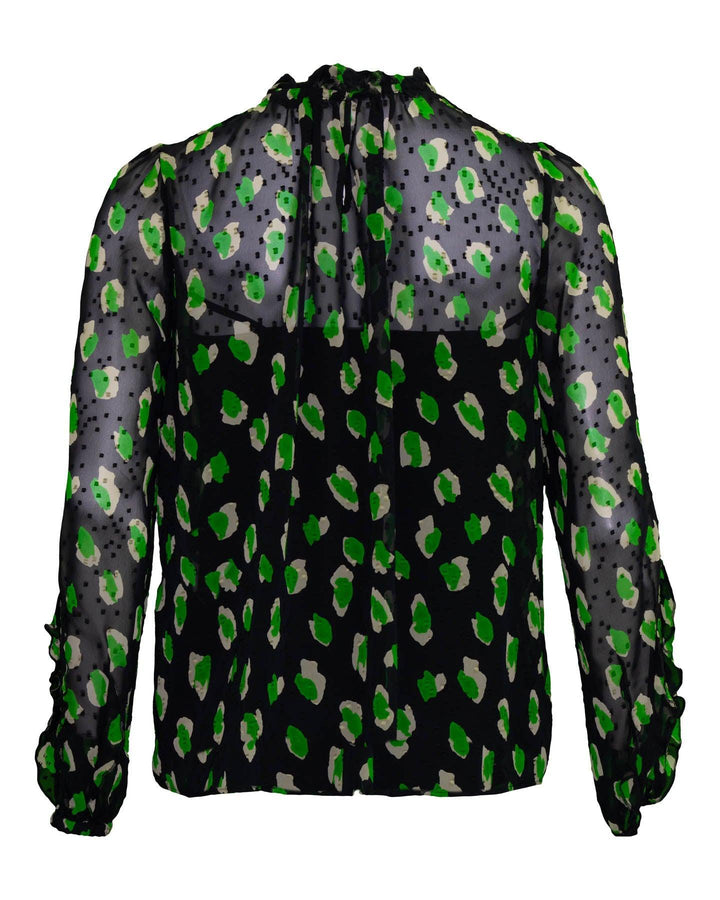 Marc Cain - Sheer Print Blouse with Cami