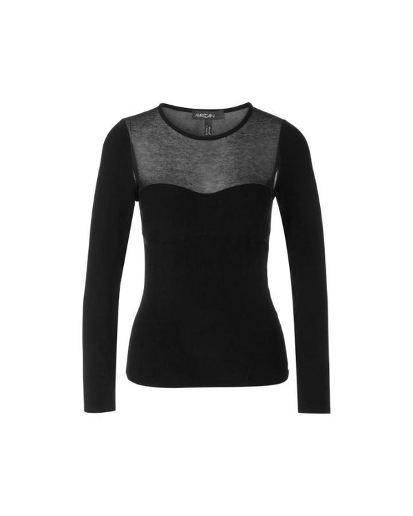 Marc Cain - Sheer Yoke Sweater