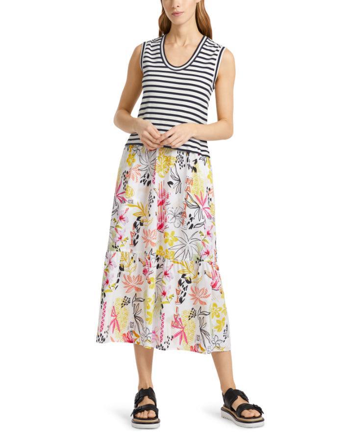 Marc Cain - Sleeveless Mix Print Dress