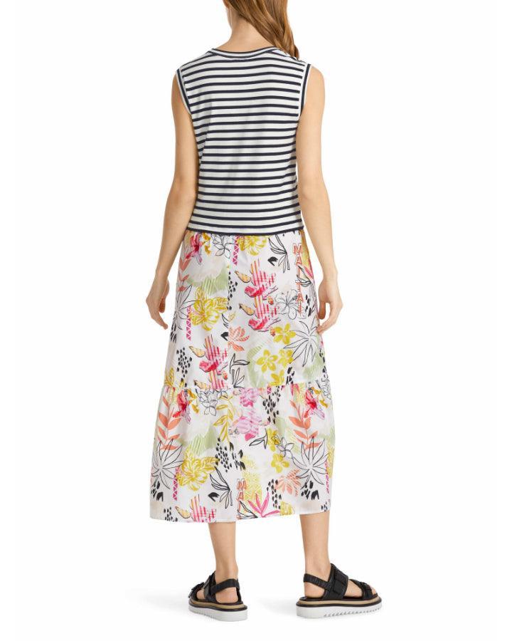 Marc Cain - Sleeveless Mix Print Dress