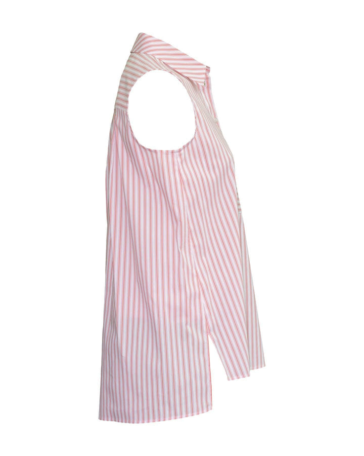 Marc Cain - Sleeveless Stripe Shirt