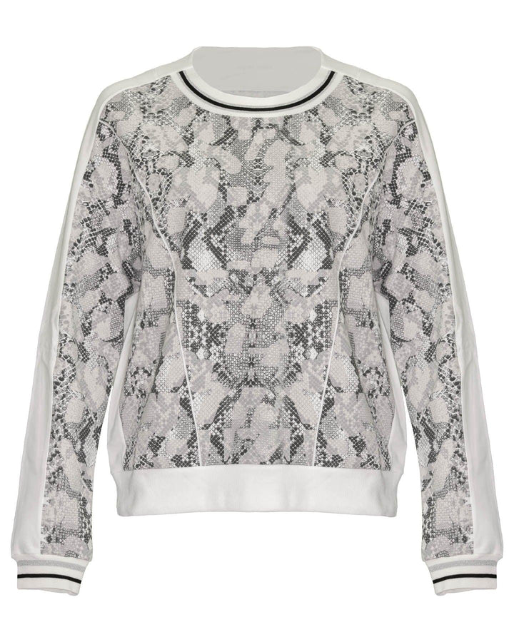 Marc Cain - Snakeskin Print Sweatshirt