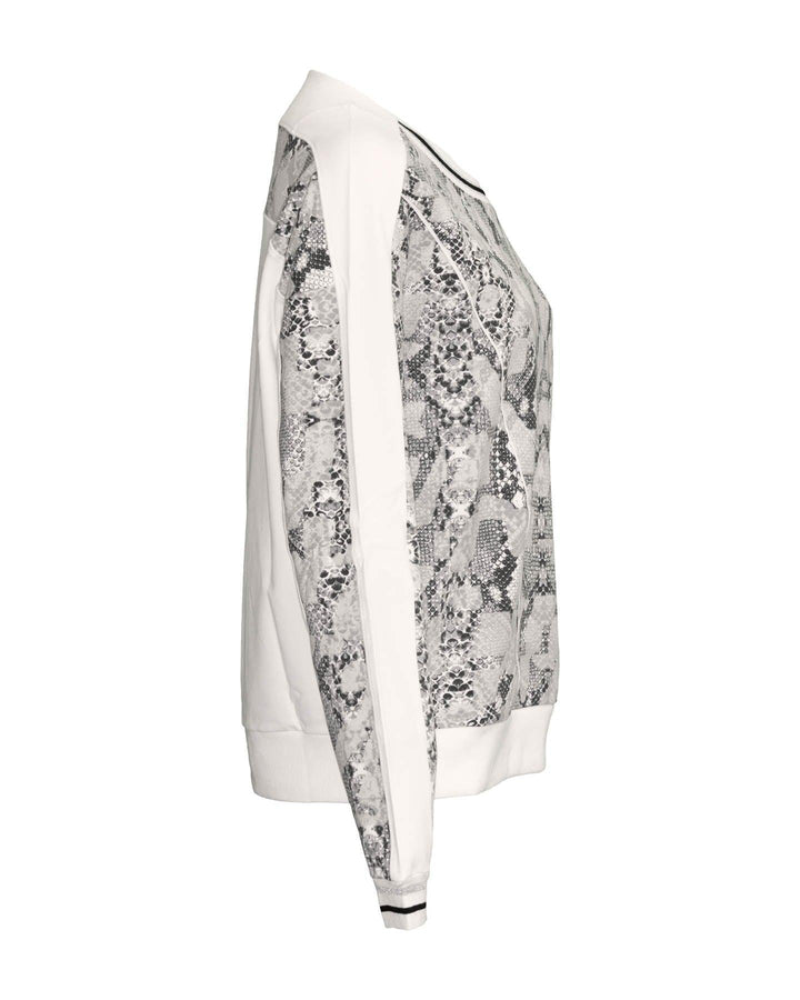 Marc Cain - Snakeskin Print Sweatshirt