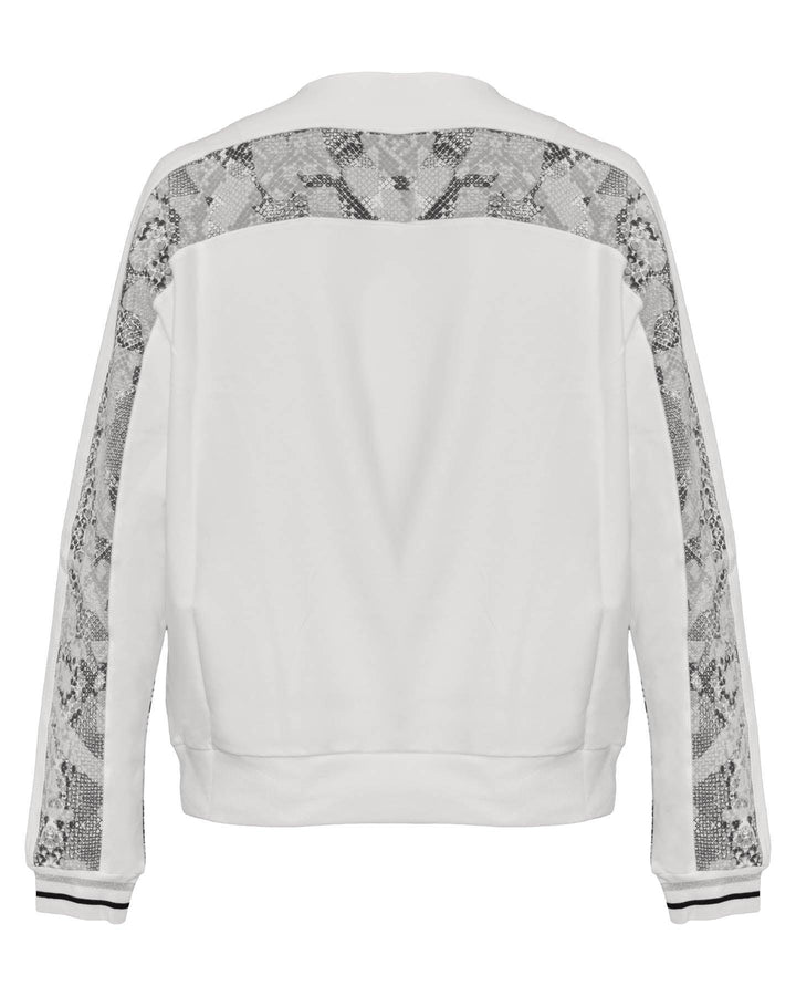 Marc Cain - Snakeskin Print Sweatshirt
