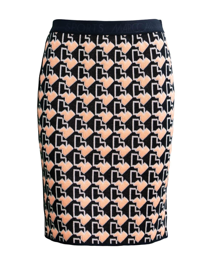 Marc Cain - Sporty Print Knit Skirt