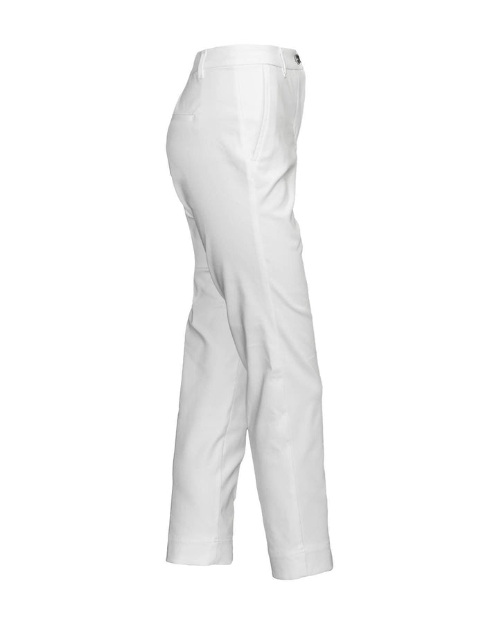 Marc Cain - Stretch Cotton Cropped Pants Off White