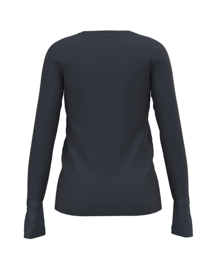 Marc Cain - V-Neck Button Detail Top