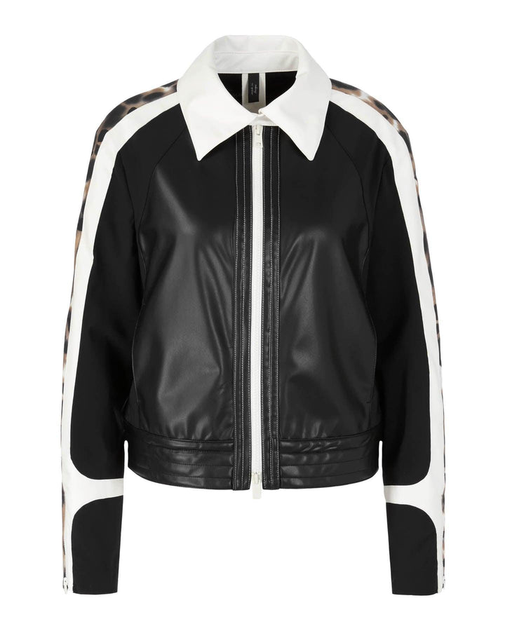 Marc Cain - Vegan Zip Contrast Detail Jacket
