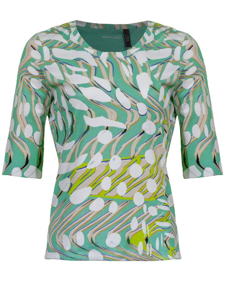 Marc Cain - Water Kiss Wave Print Top