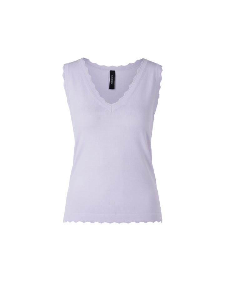 Marc Cain - Wavy Trim Tank Top