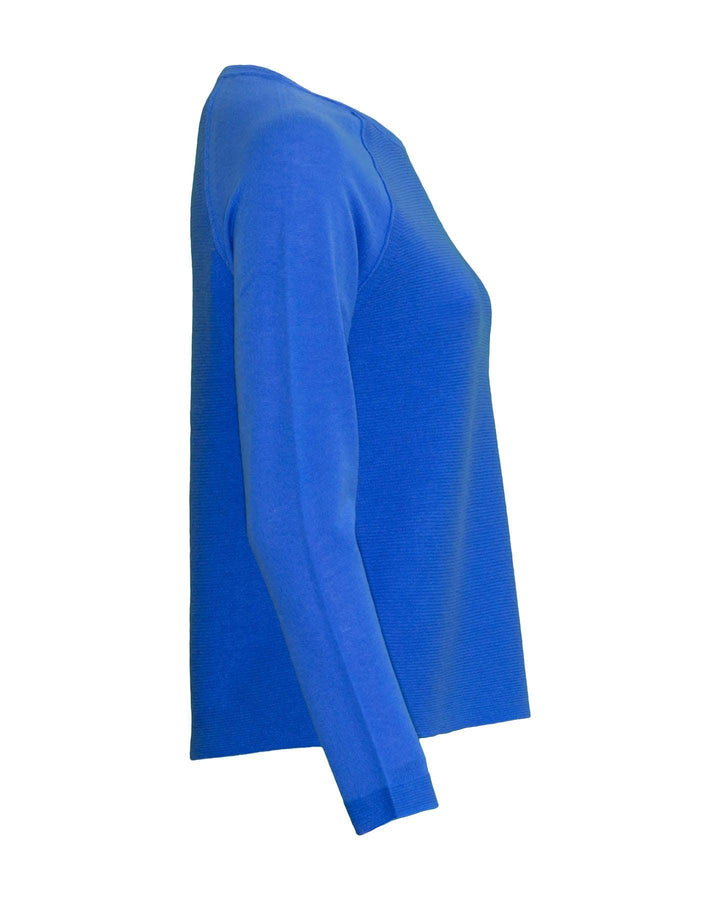 Marc Cain - Wool Blend Round Neck Pullover