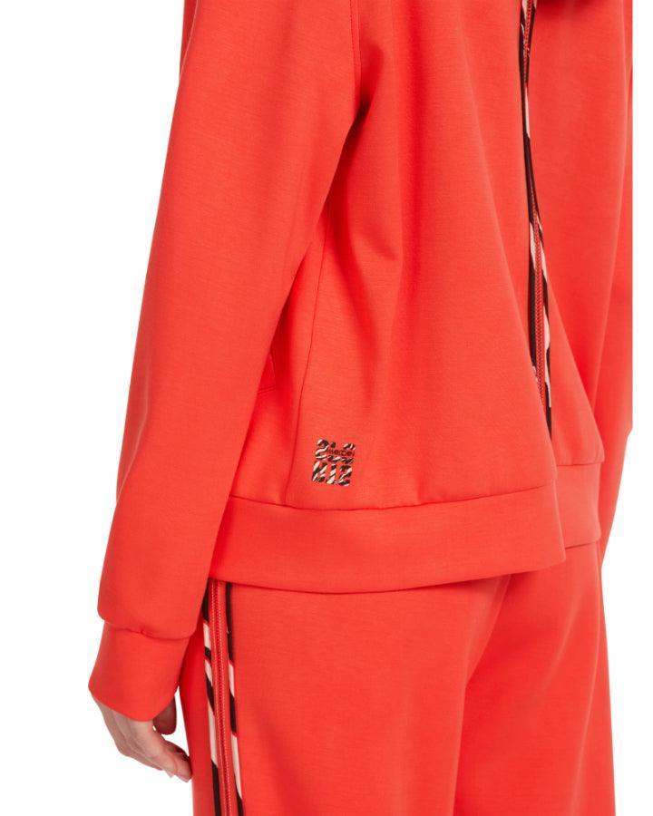 Marc Cain - Zip Detailed Hoodie Jacket