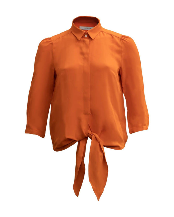 Marella - Dalila Front Tie Shirt