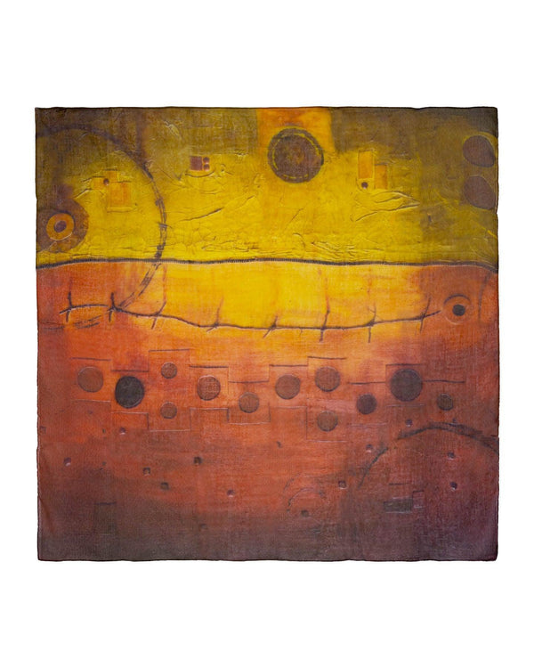 Margriet Hogue - Bleed Scarf