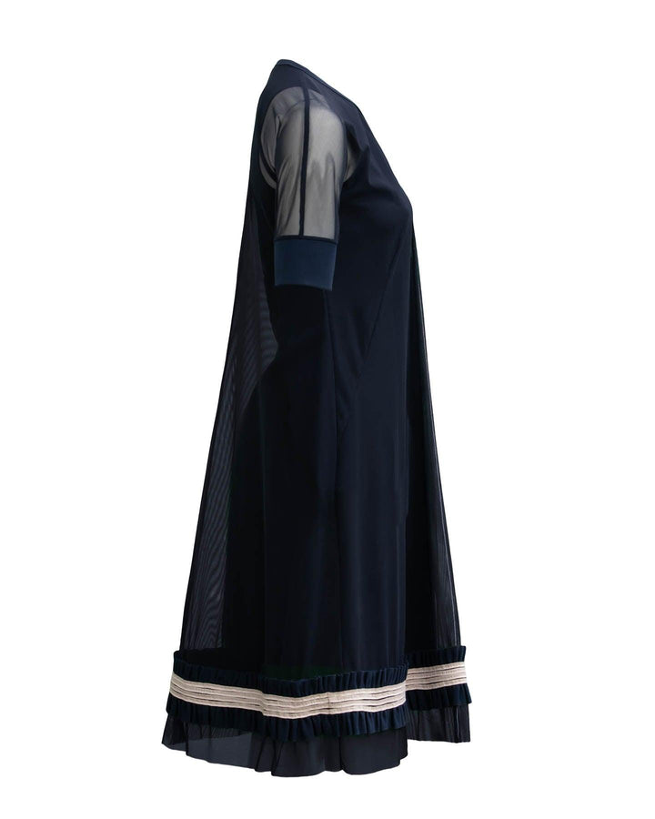 Marie Saint Pierre - Fanel V-neck Mesh Dress