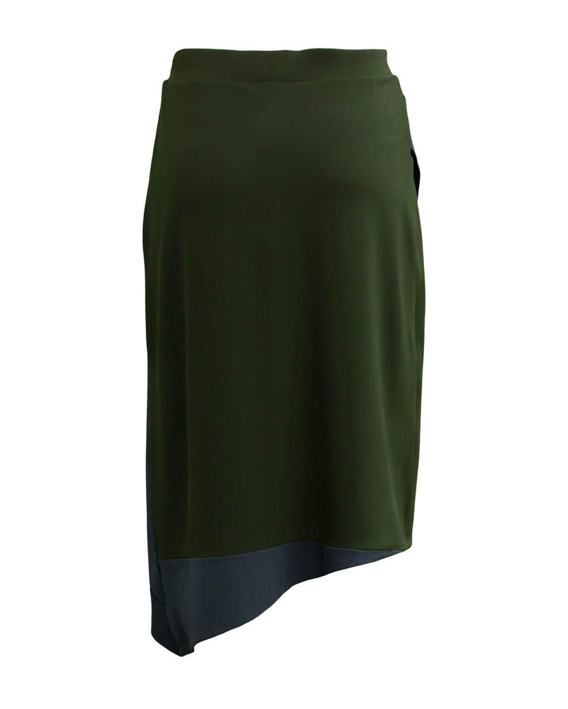 Marie Saint Pierre - Lobelia Layered A-Line Crepe Skirt