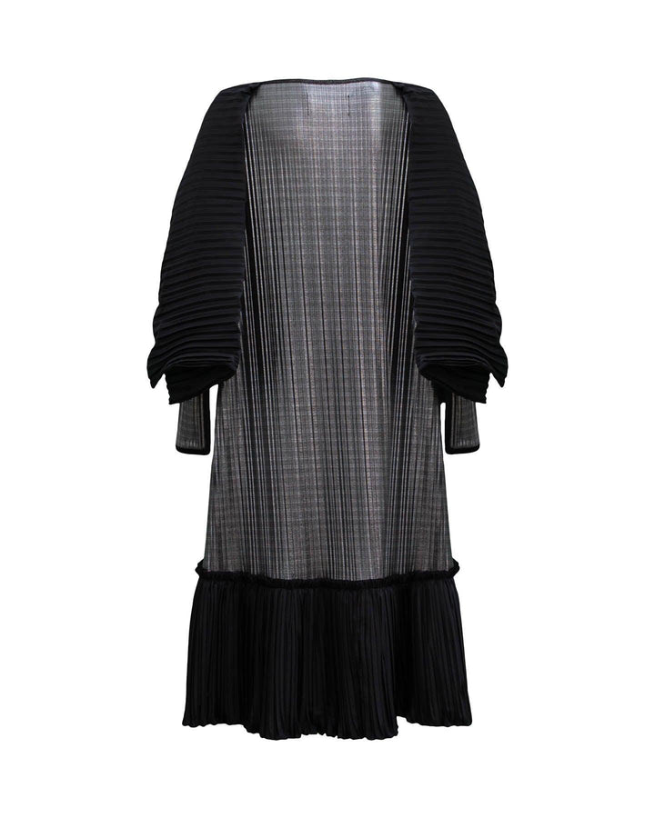 Marie Saint Pierre - Pleated Foil Dress