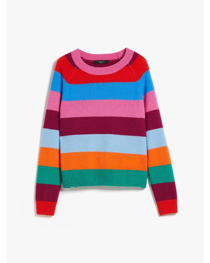 Max Mara Weekend - Cosimo Striped Cashmere Pullover