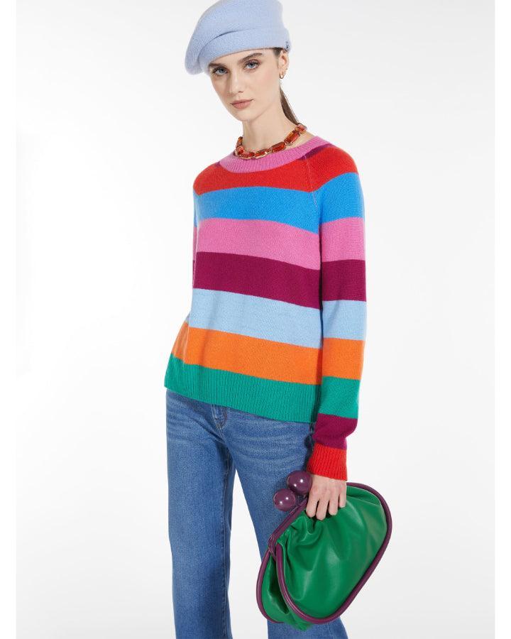 Max Mara Weekend - Cosimo Striped Cashmere Pullover