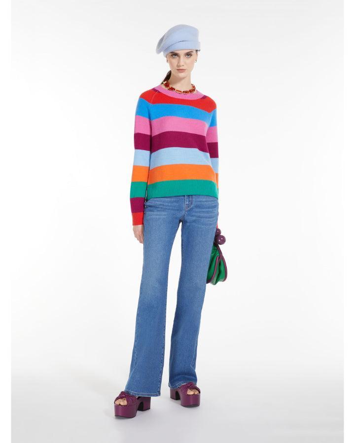 Max Mara Weekend - Cosimo Striped Cashmere Pullover