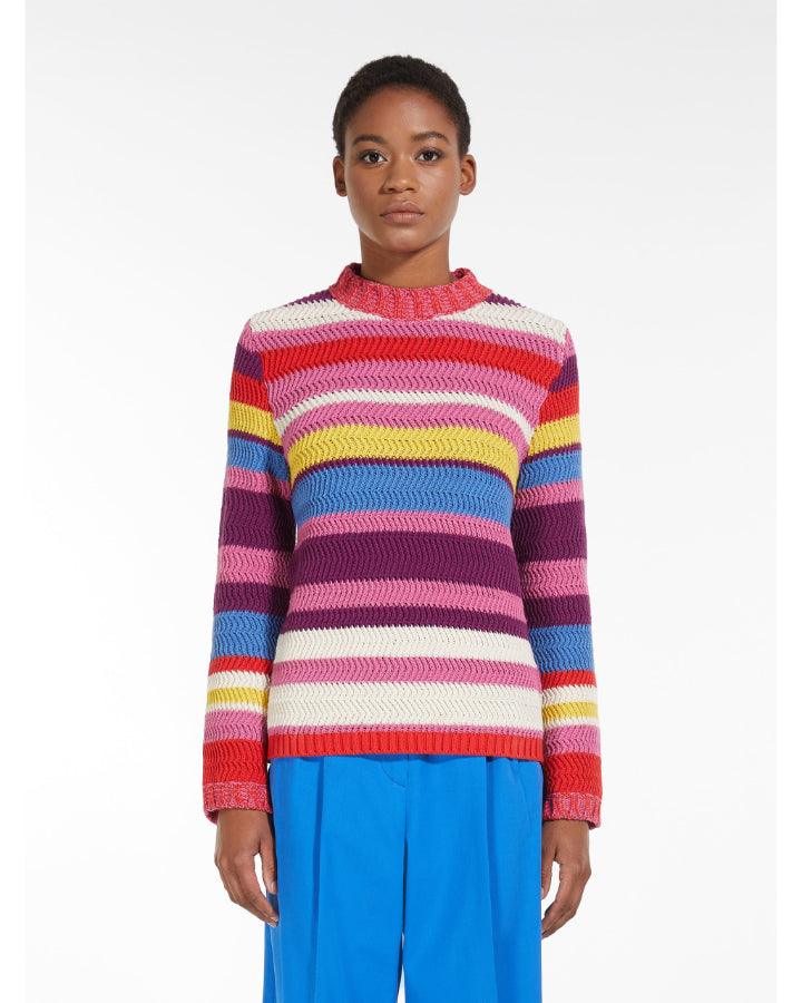 Max Mara Weekend - Kabir Cotton Knit Stripe Pullover
