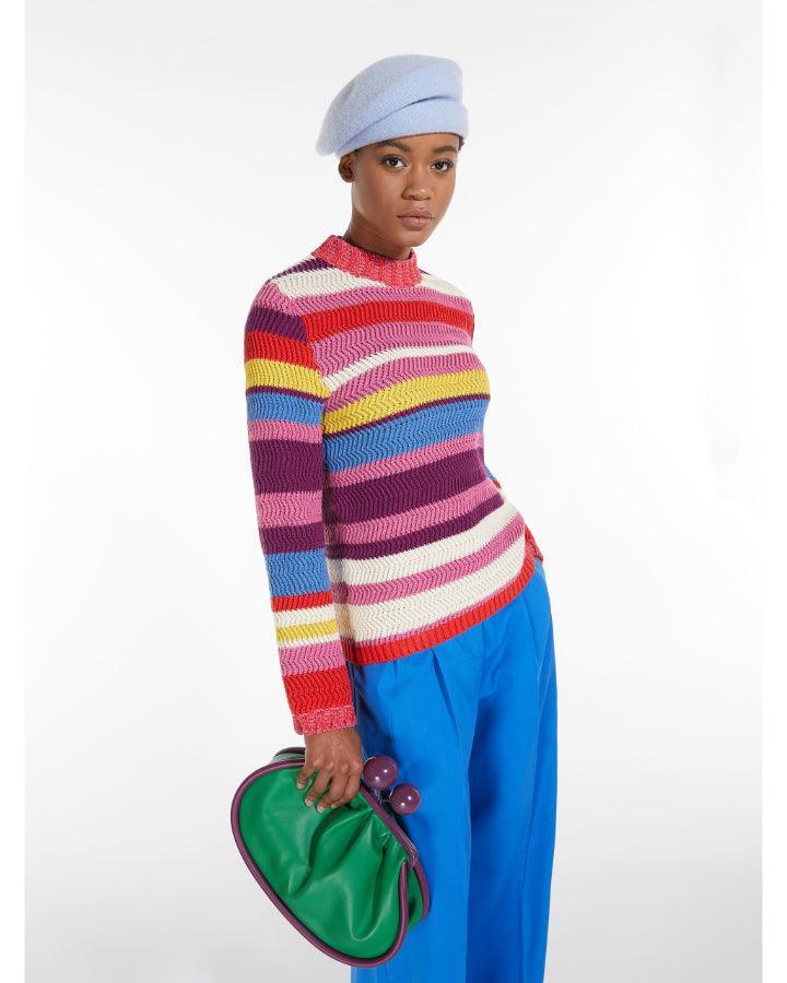 Max Mara Weekend - Kabir Cotton Knit Stripe Pullover
