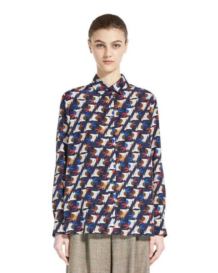 Max Mara Weekend - Viale Print Silk Blouse